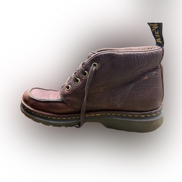 Dr. Martens Austin Brown Leather Boots Men’s Size 8 US / 7 UK / 41 EU - Picture 6 of 9